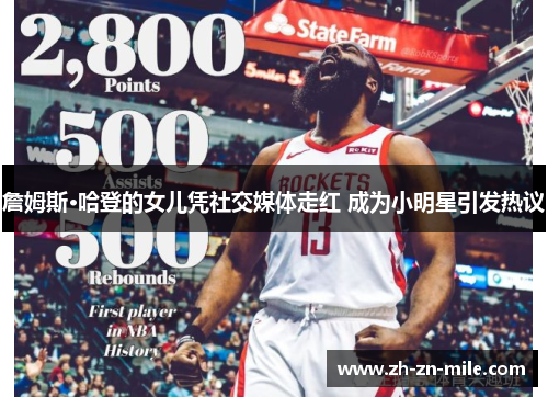 詹姆斯·哈登的女儿凭社交媒体走红 成为小明星引发热议